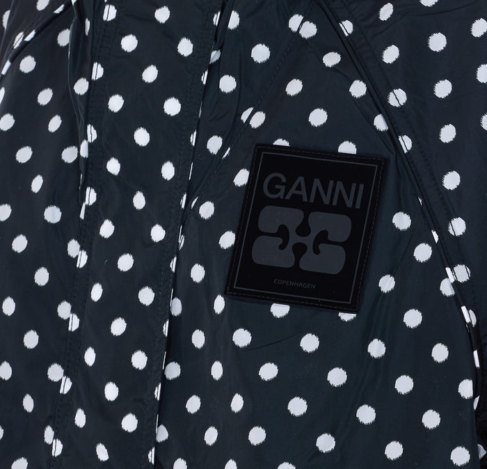 Ganni Jackets Black Polyamide