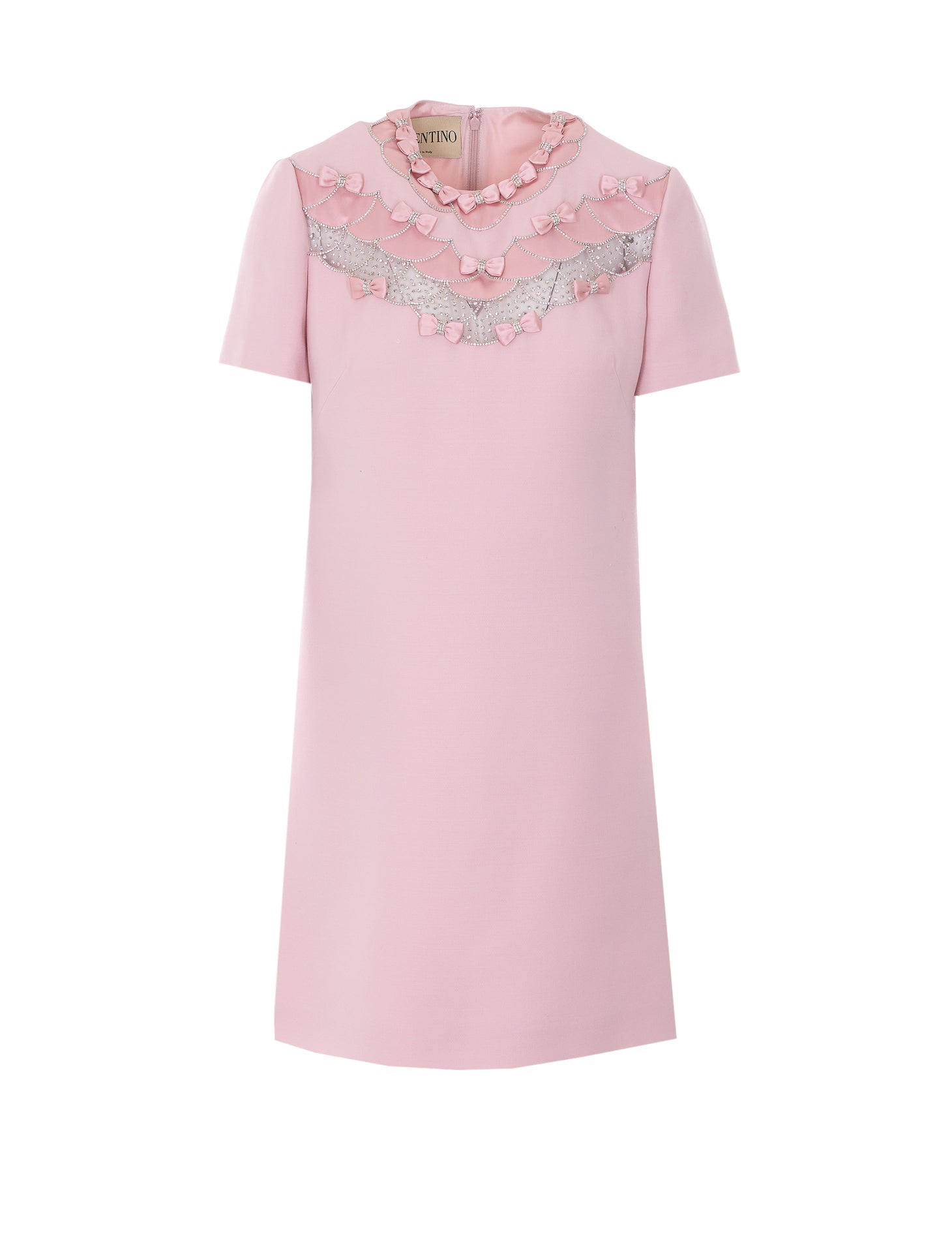 Valentino Garavani Dresses Pink Virgin Wool