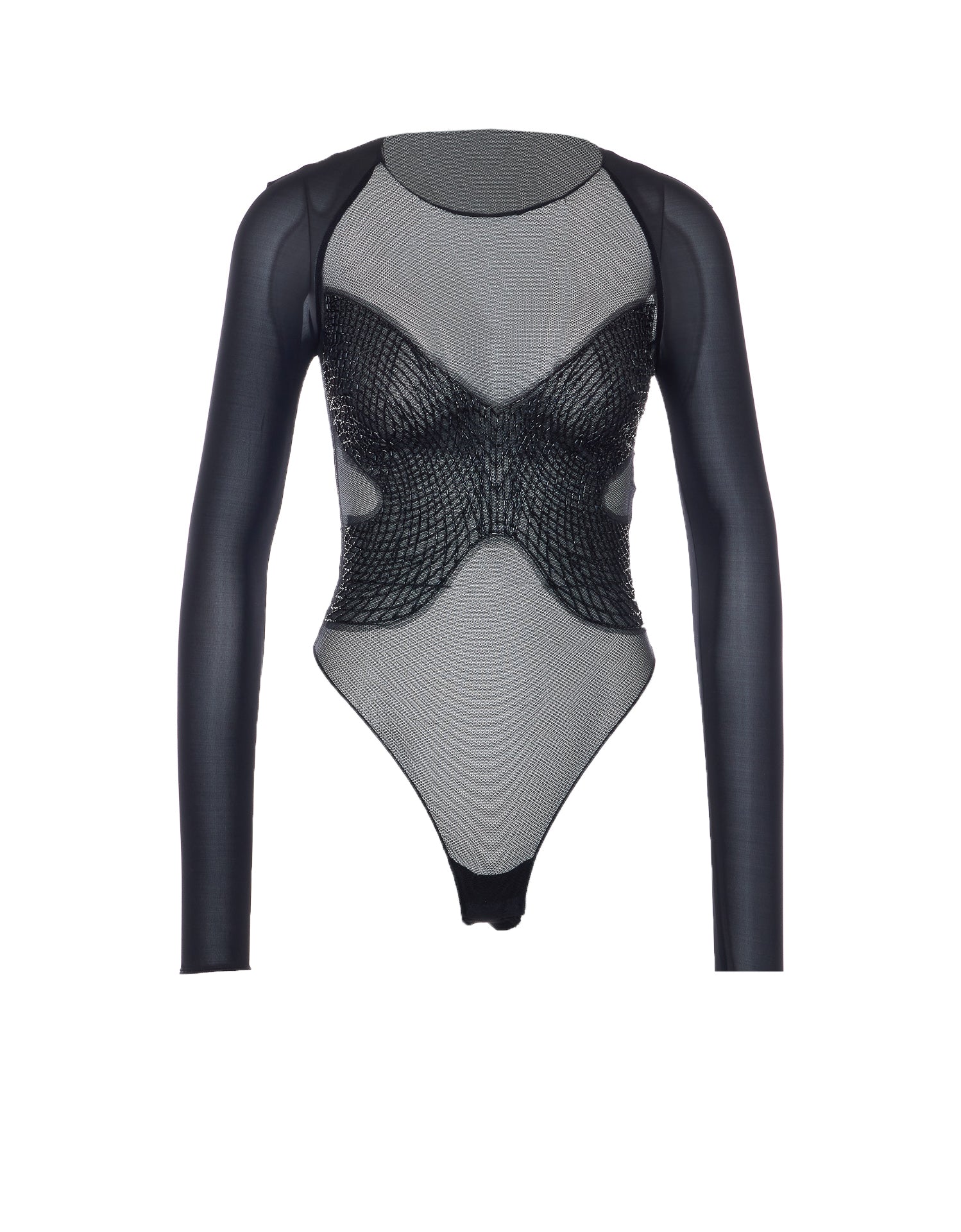 Elisabetta Franchi Top Black Polyamide
