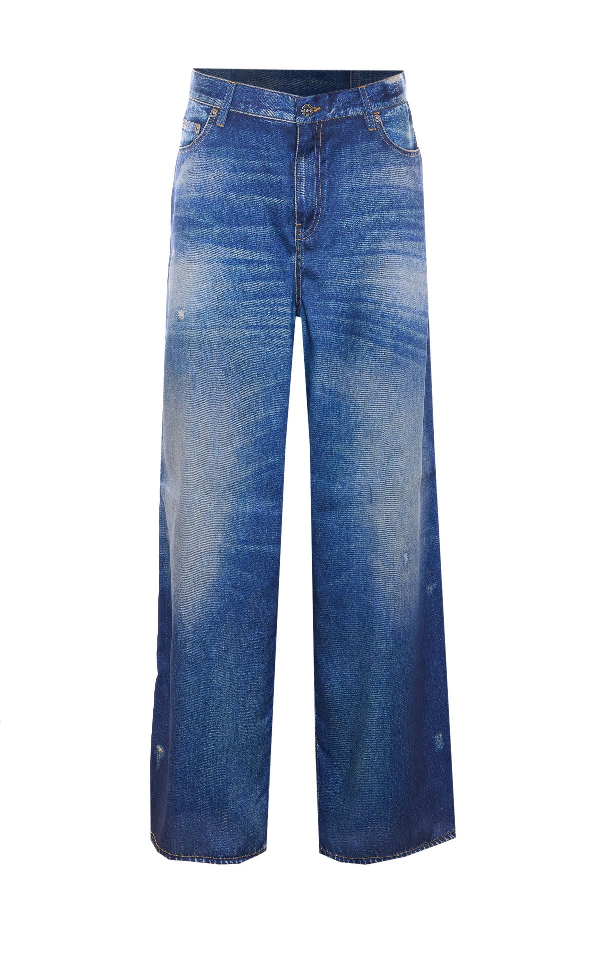 Golden Goose Jeans Blue Polyester