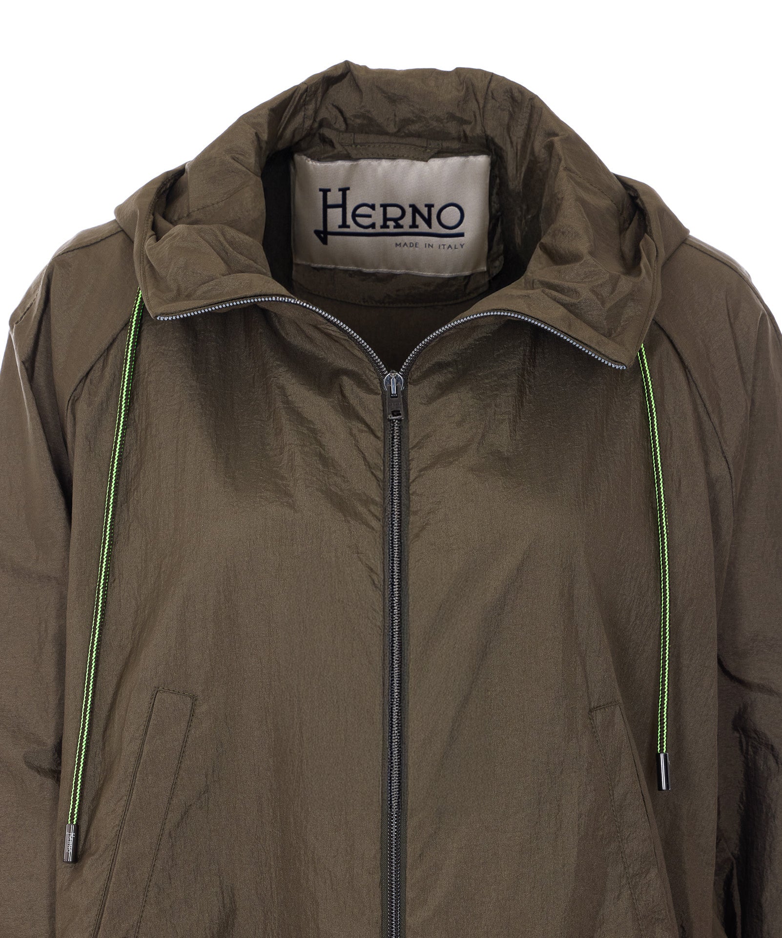 Herno Jackets Green Polyamide