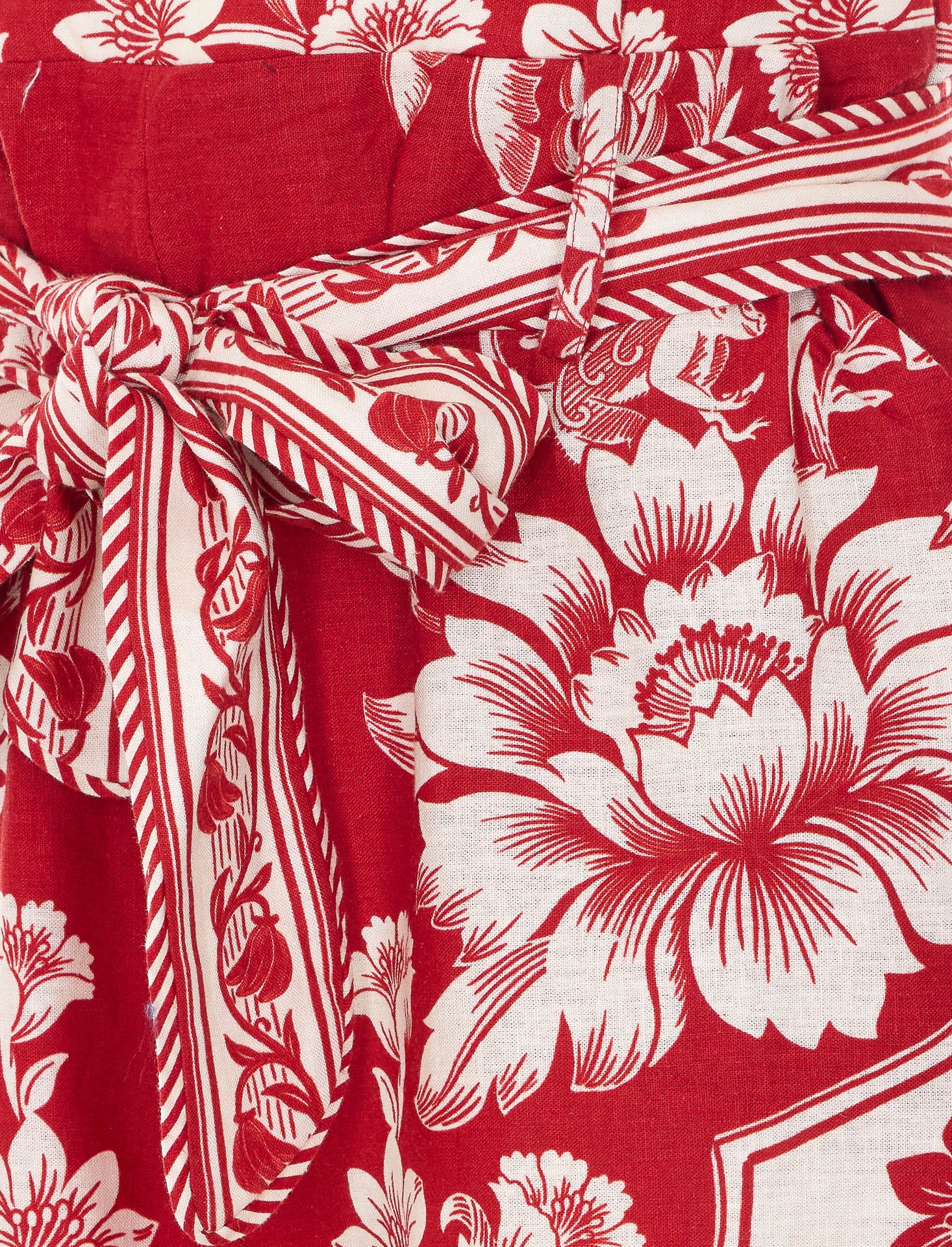 FARM RIO Dresses Red Linen