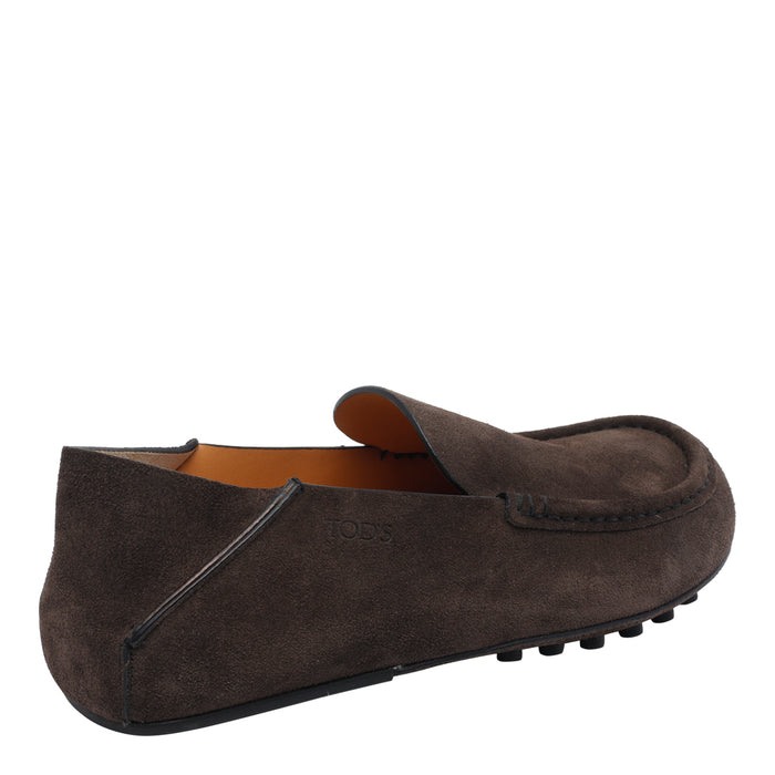 Tods Flat Shoes Dark Brown