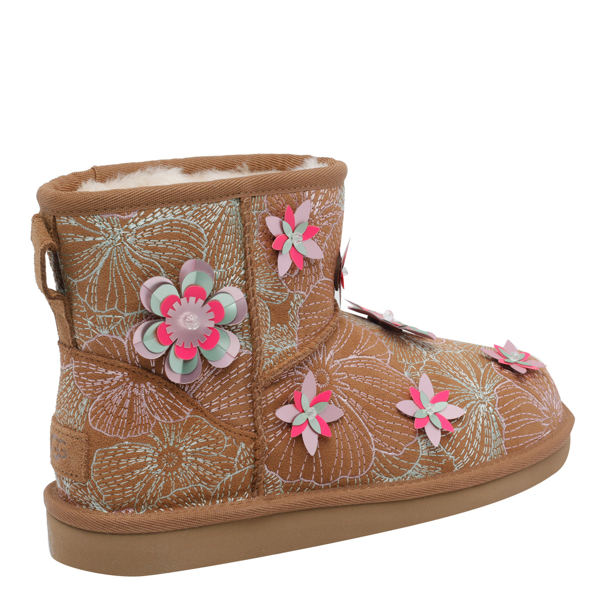 UGG Boots Brown Suede Leather /rubber Sole