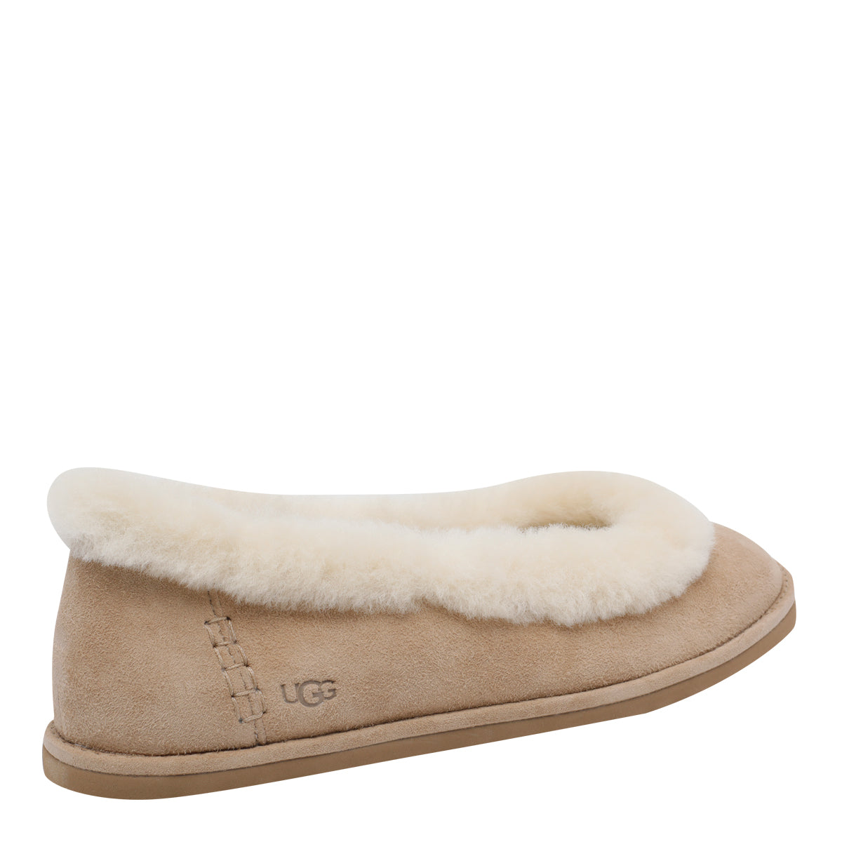 UGG Flat shoes Beige Suede Leather /rubber Sole