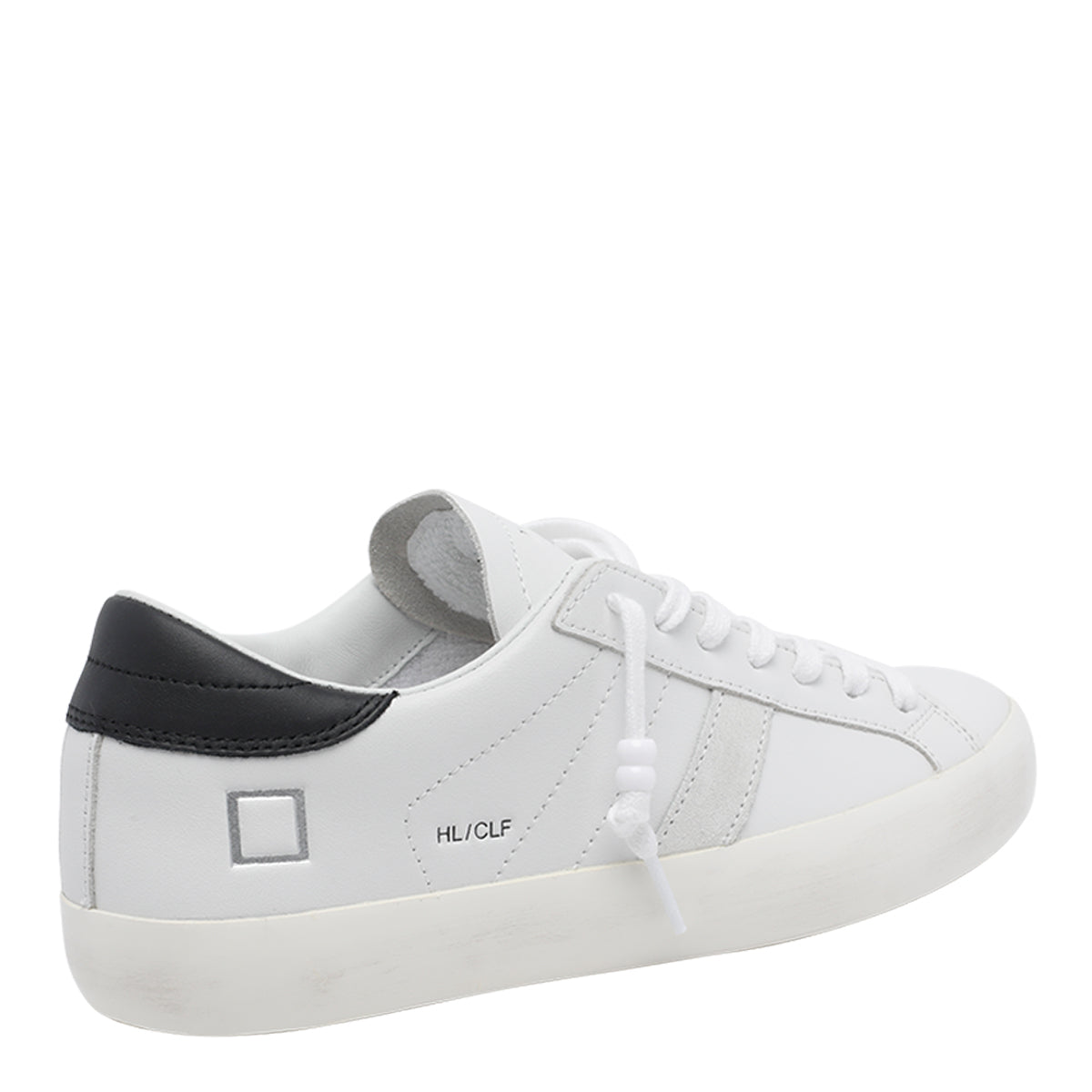 D.A.T.E. Sneakers White Calf Leather/rubber Sole