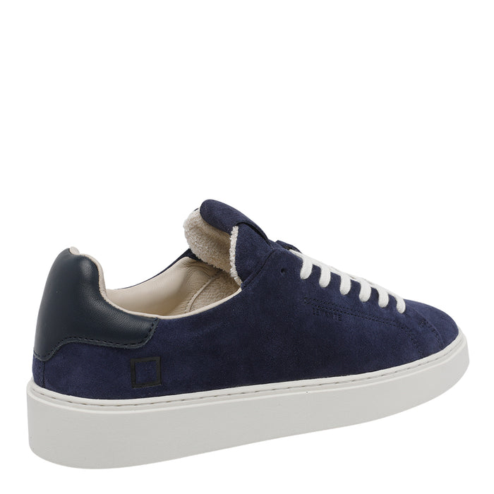 D.A.T.E. Sneakers Blue Suede Leather/rubber Sole