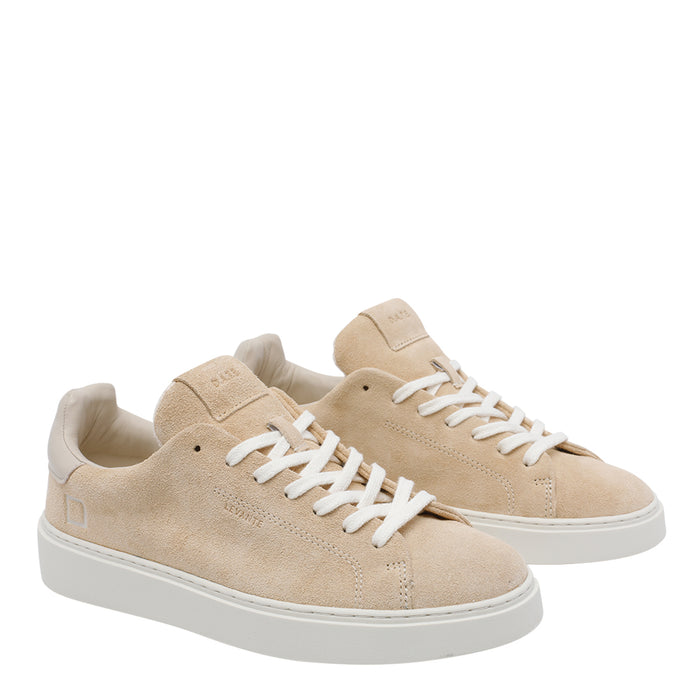 D.A.T.E. Sneakers Beige Suede Leather/rubber Sole