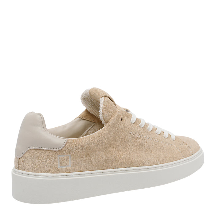 D.A.T.E. Sneakers Beige Suede Leather/rubber Sole