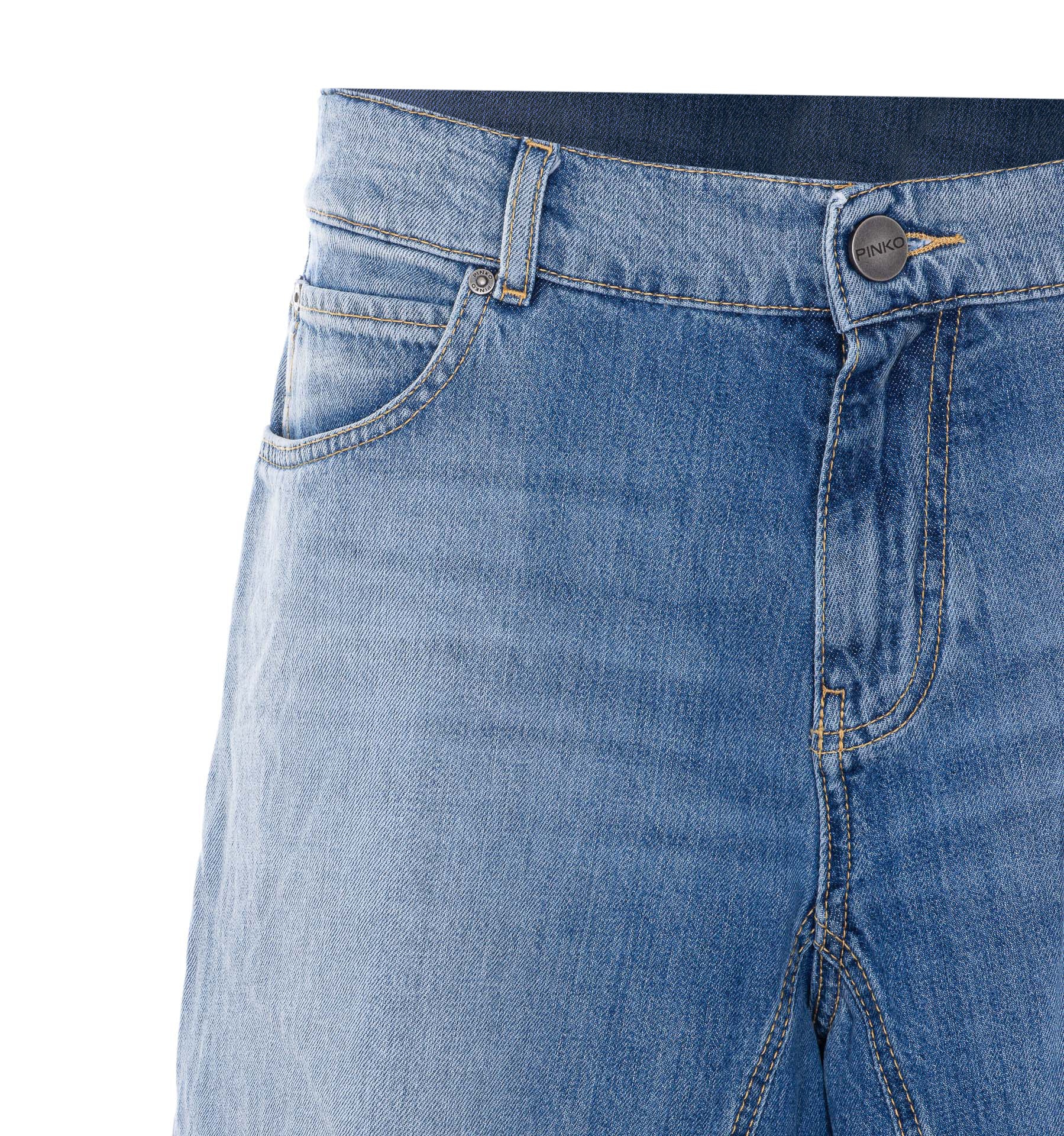 Pinko Jeans Blue Cotton