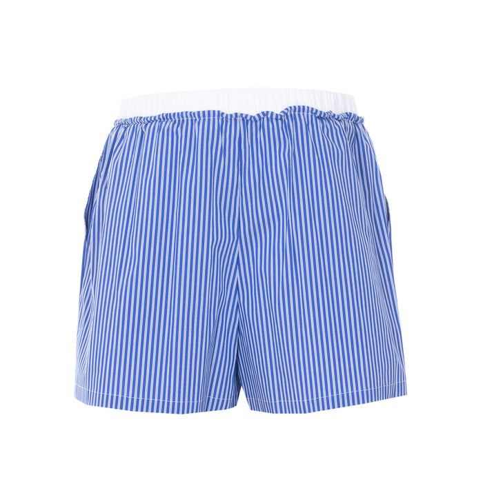 Eleh Shorts Blue Cotton