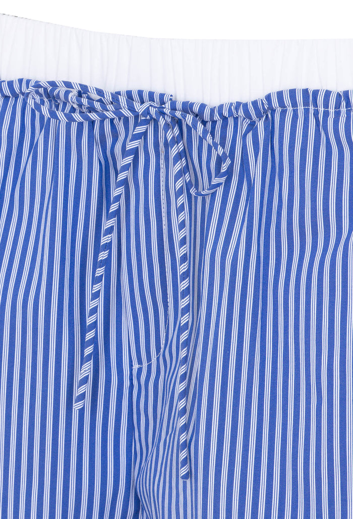 Eleh Shorts Blue Cotton