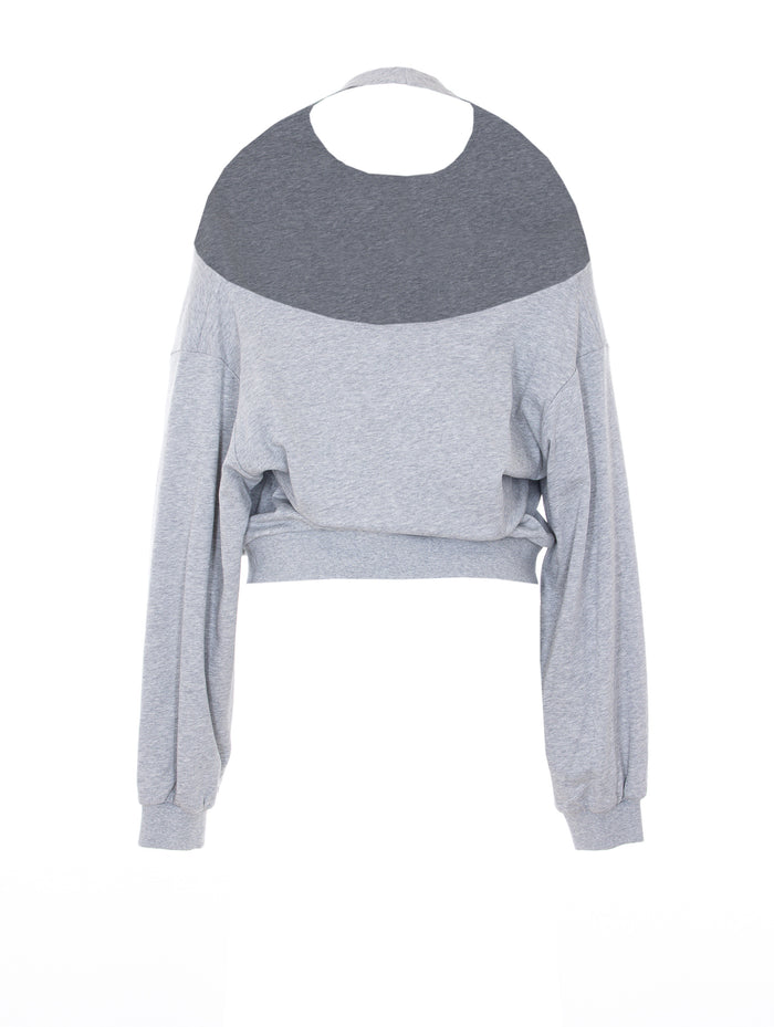 Eleh Sweaters Grey Cotton