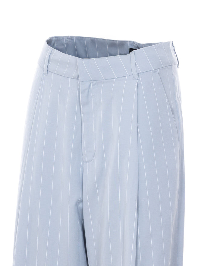 Eleh Trousers Blue Tencel