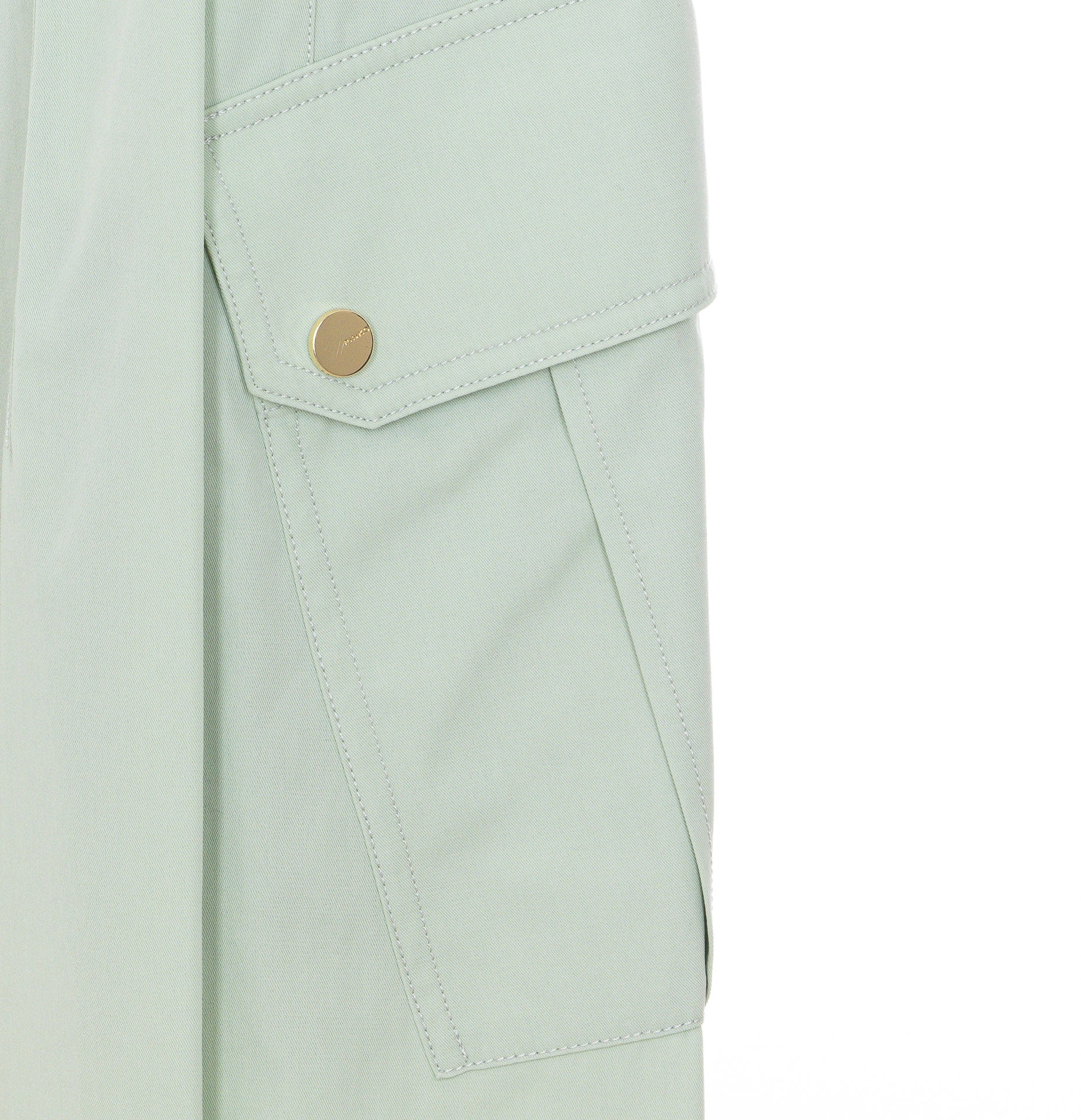 Pinko Trousers Green Cotton
