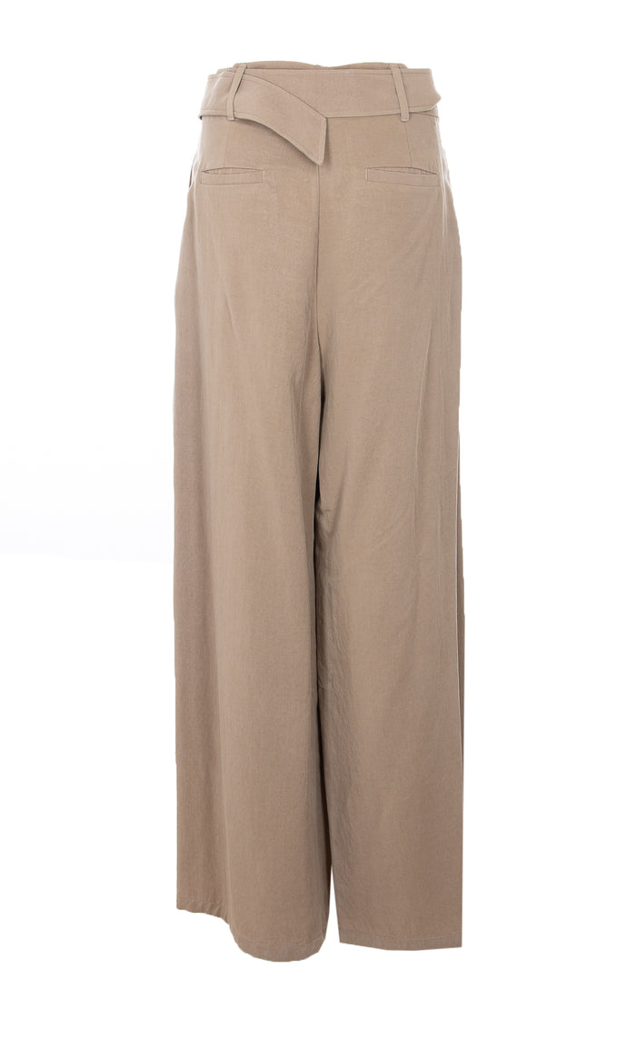 Eleh Trousers Beige Tencel
