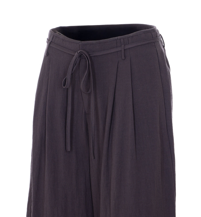 Eleh Trousers Purple Rayon
