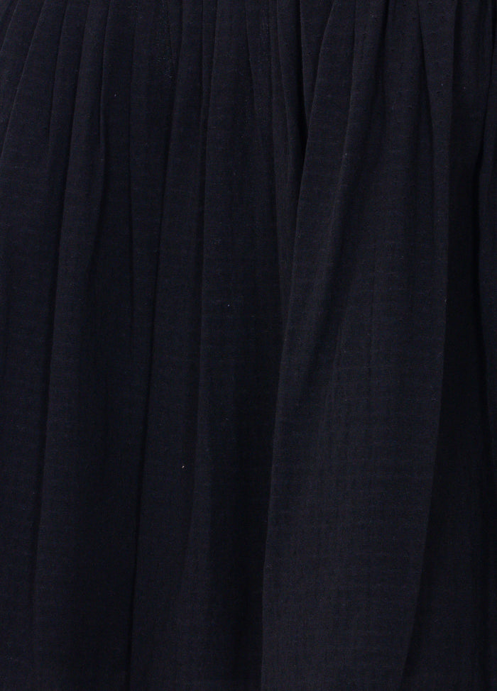 Eleh Top Black Tencel