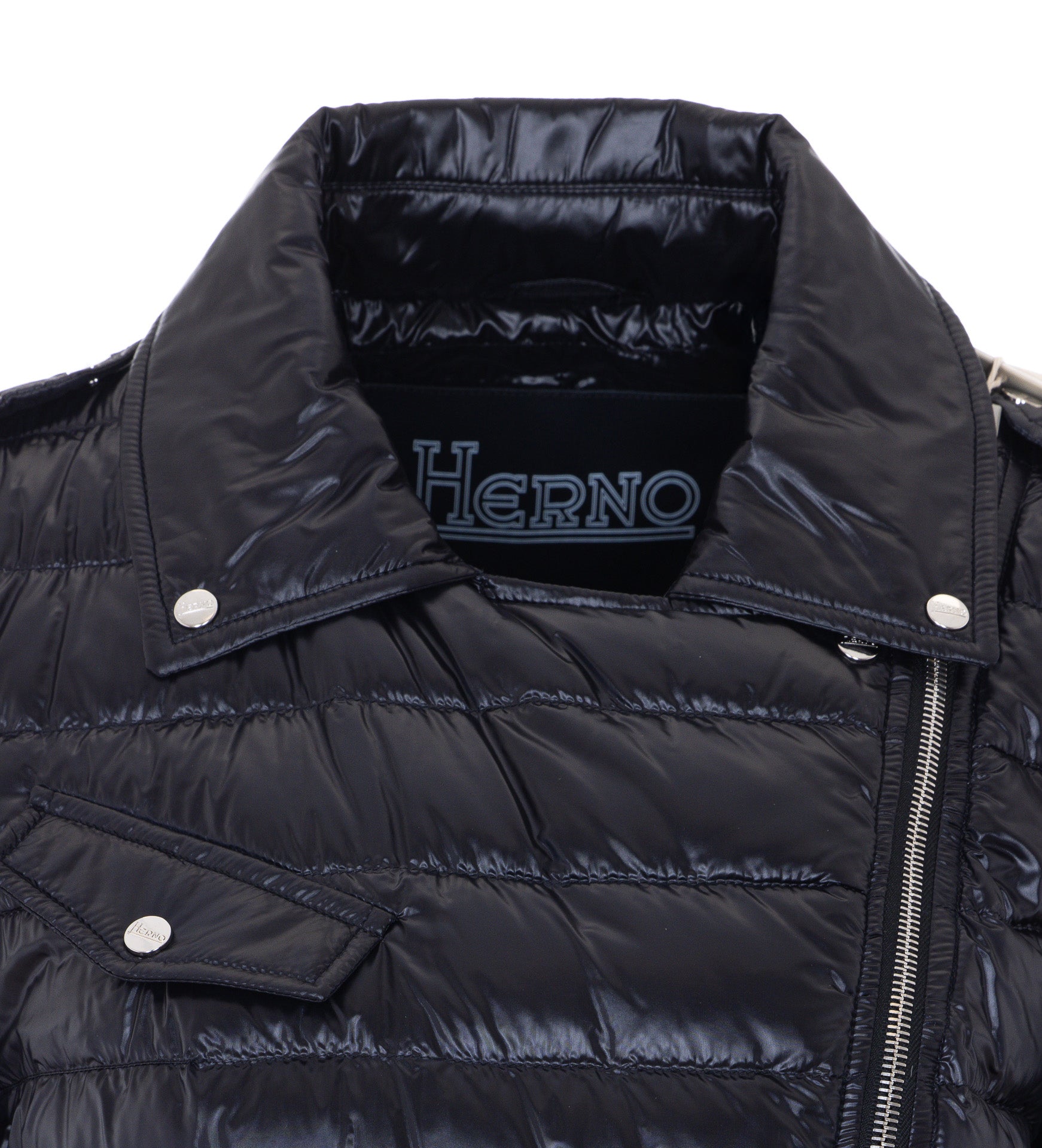 Herno Coats Black Polyamide