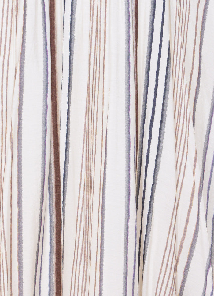 Eleh Dresses Beige Rayon