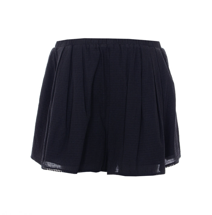 Eleh Shorts Black Tencel