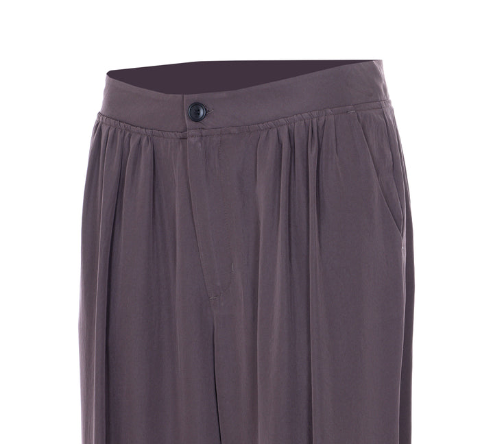 Eleh Trousers Purple Acetic Acid