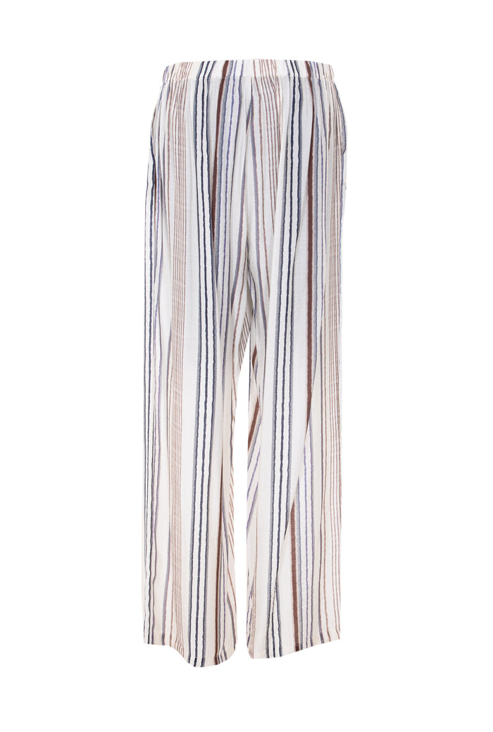 Eleh Trousers Beige Rayon