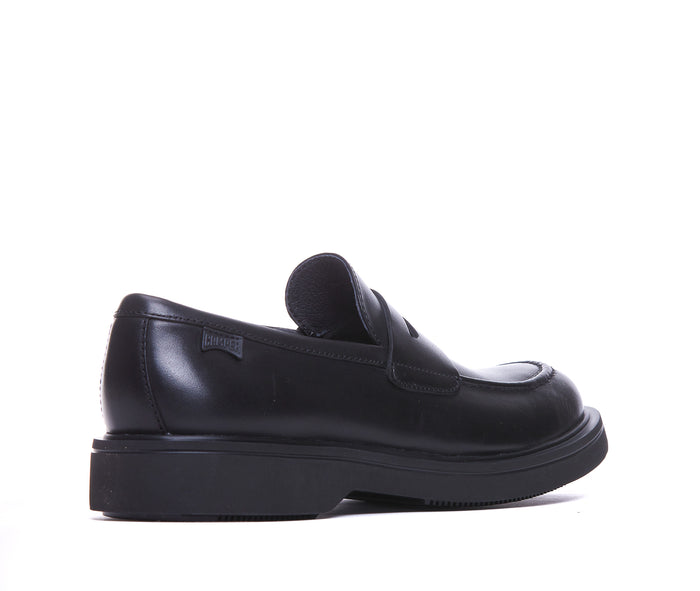 Camper Flat shoes Black Calf Leather/rubber Sole