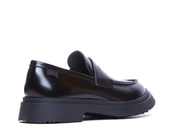 Camper Flat shoes Black Calf Leather/rubber Sole
