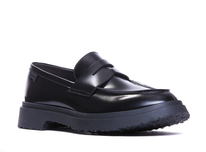 Camper Flat shoes Black Calf Leather/rubber Sole