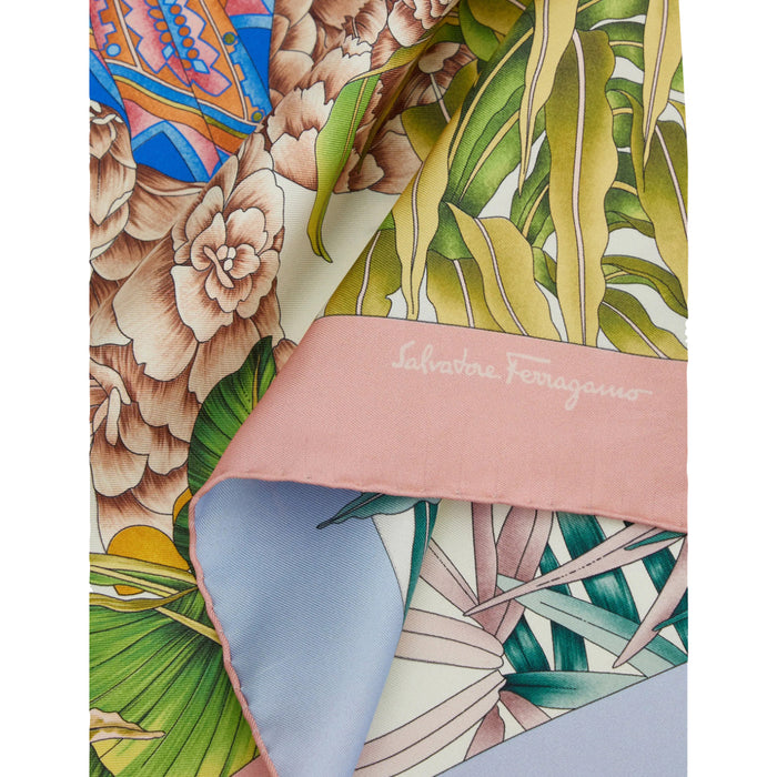 Ferragamo Scarfs MultiColour Silk
