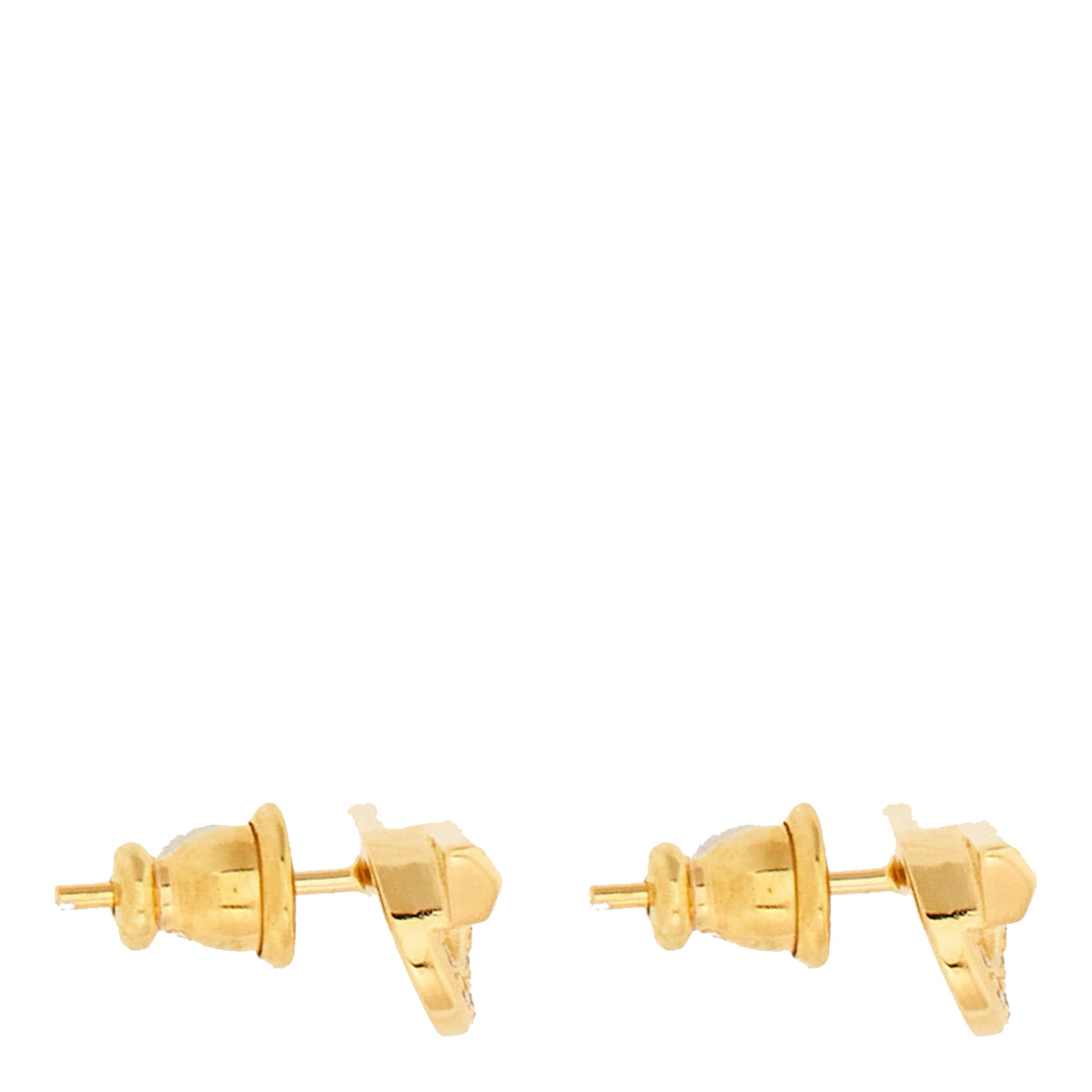Ferragamo Bijoux Golden Brass Glass