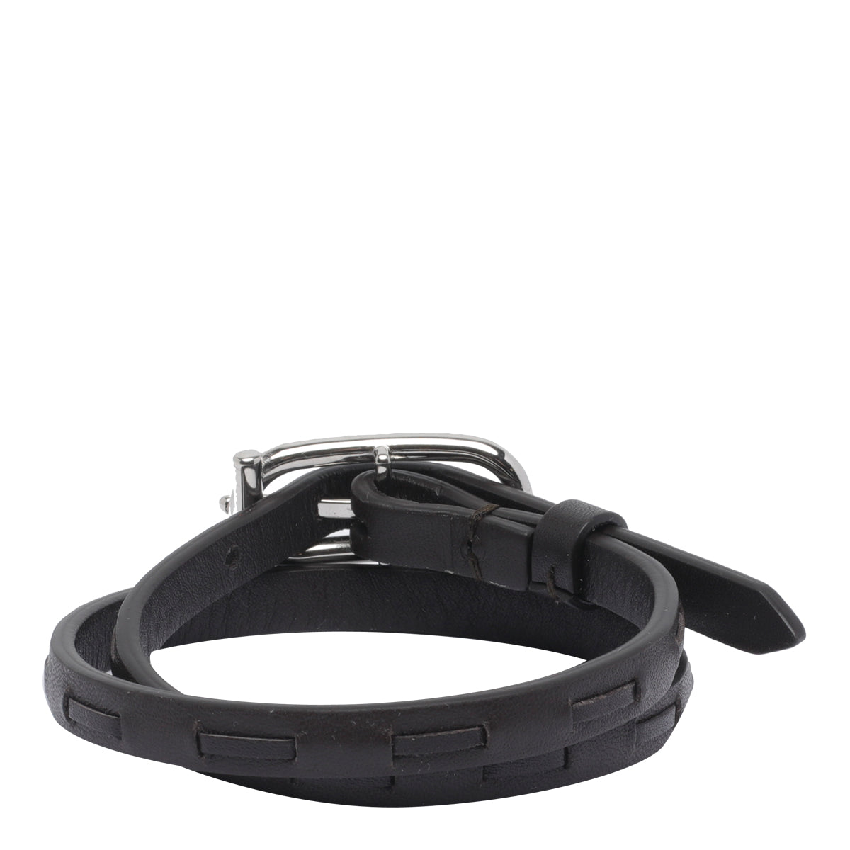 Ferragamo Bijoux Brown Brass Calf Leather