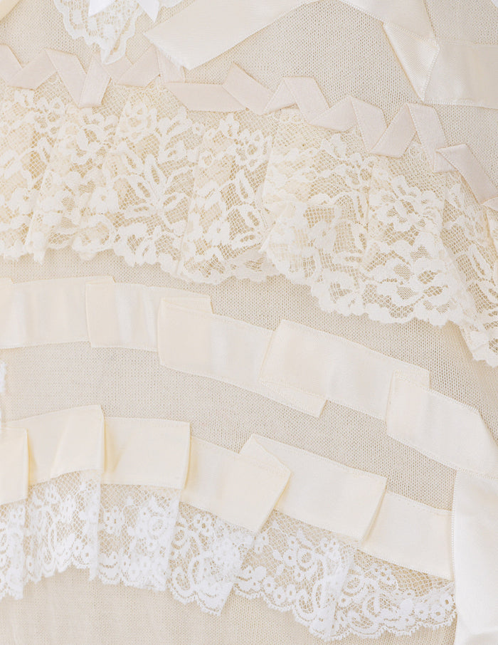 Aniye By Top White Cotton Lacepolyamide