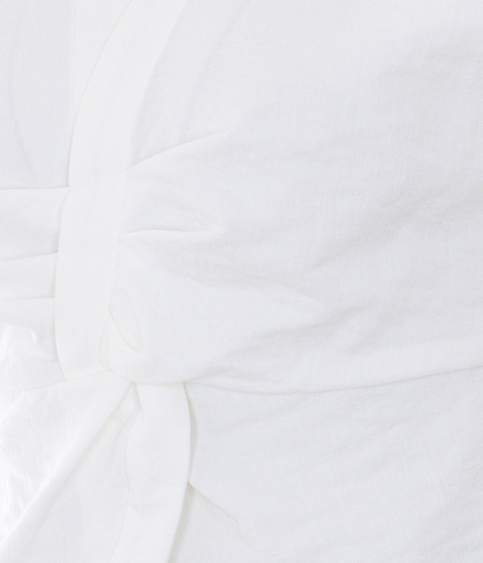 Eleh Top White Cotton