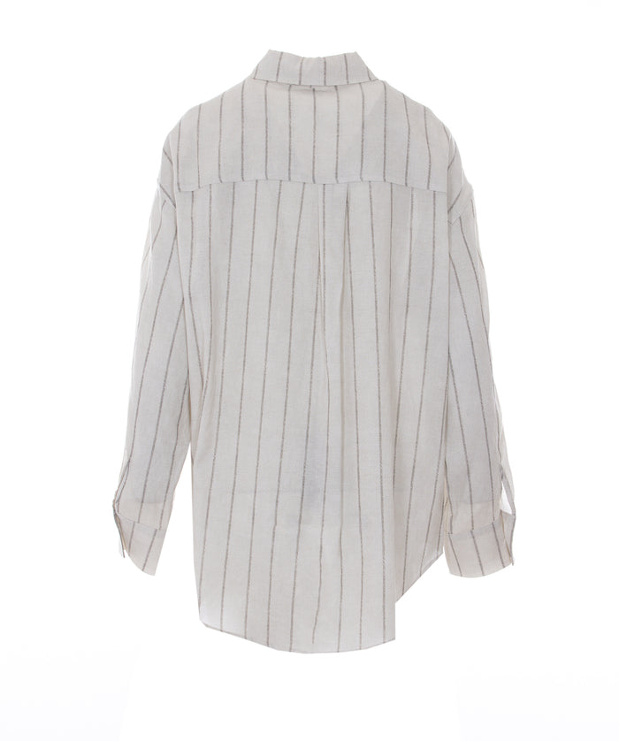 Eleh Shirts Beige Rayon