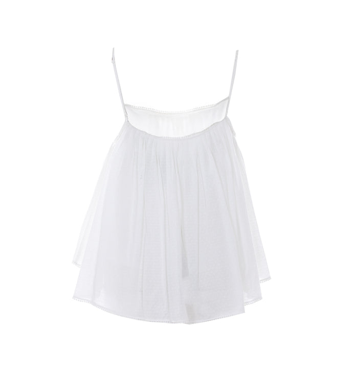 Eleh Top White Tencel