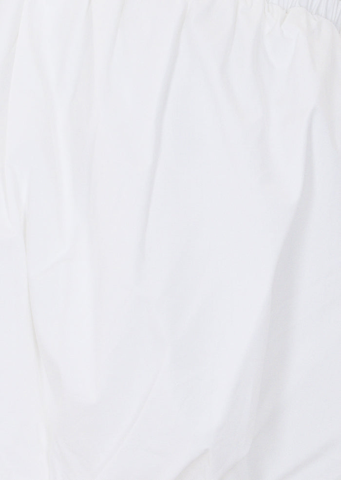 Eleh Top White Cotton
