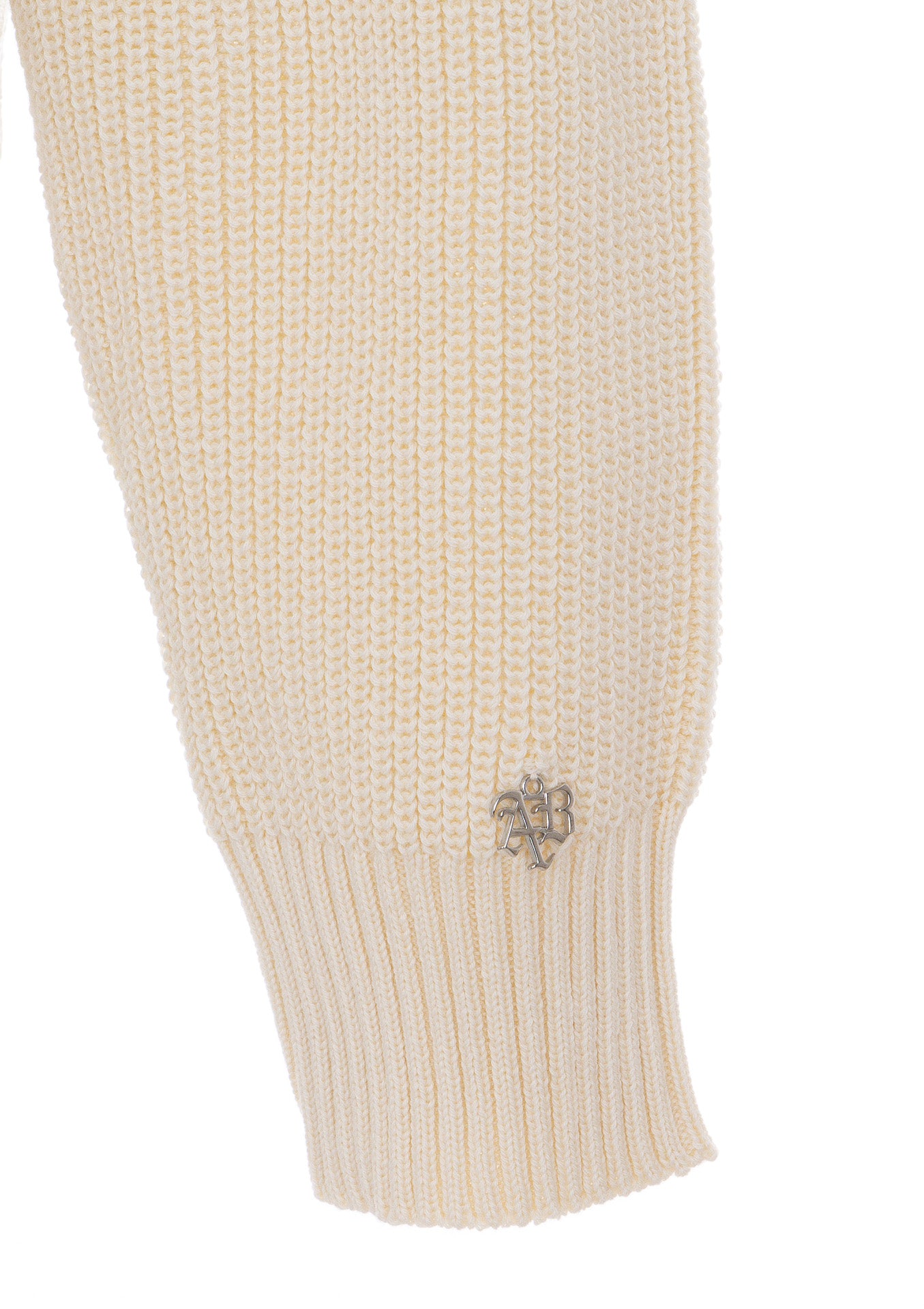 Aniye By Sweaters White Cotton Lacepolyamide