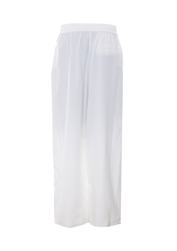 Eleh Trousers White Cotton