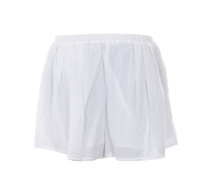 Eleh Shorts White Tencel