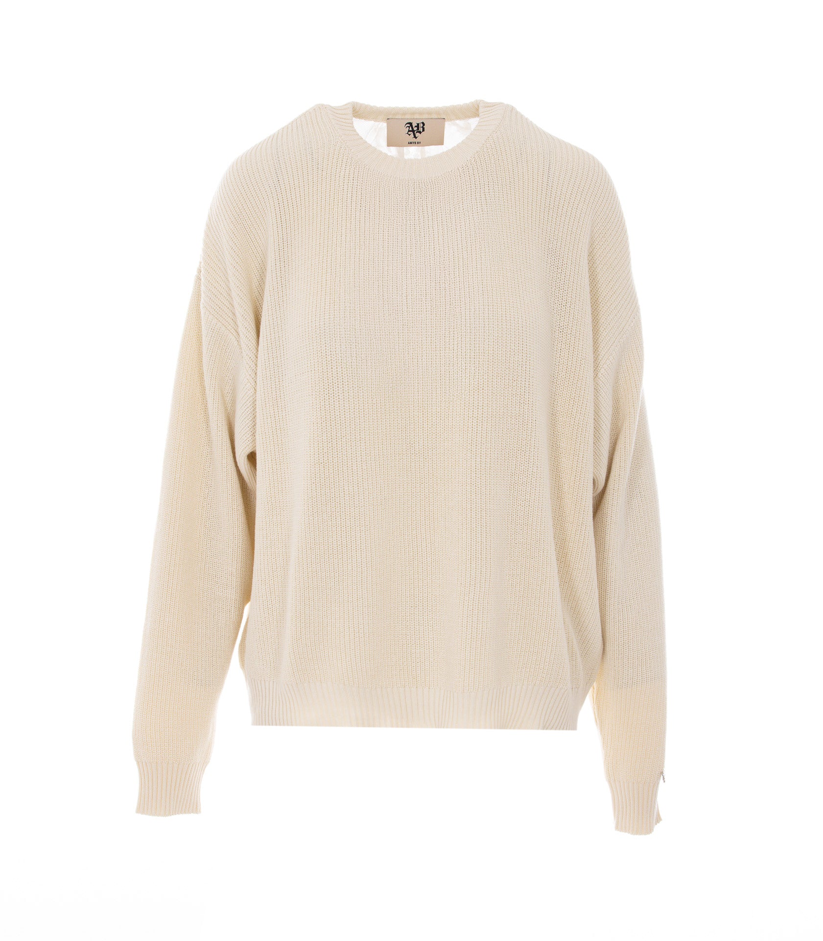 Aniye By Sweaters White Cotton Lacepolyamide