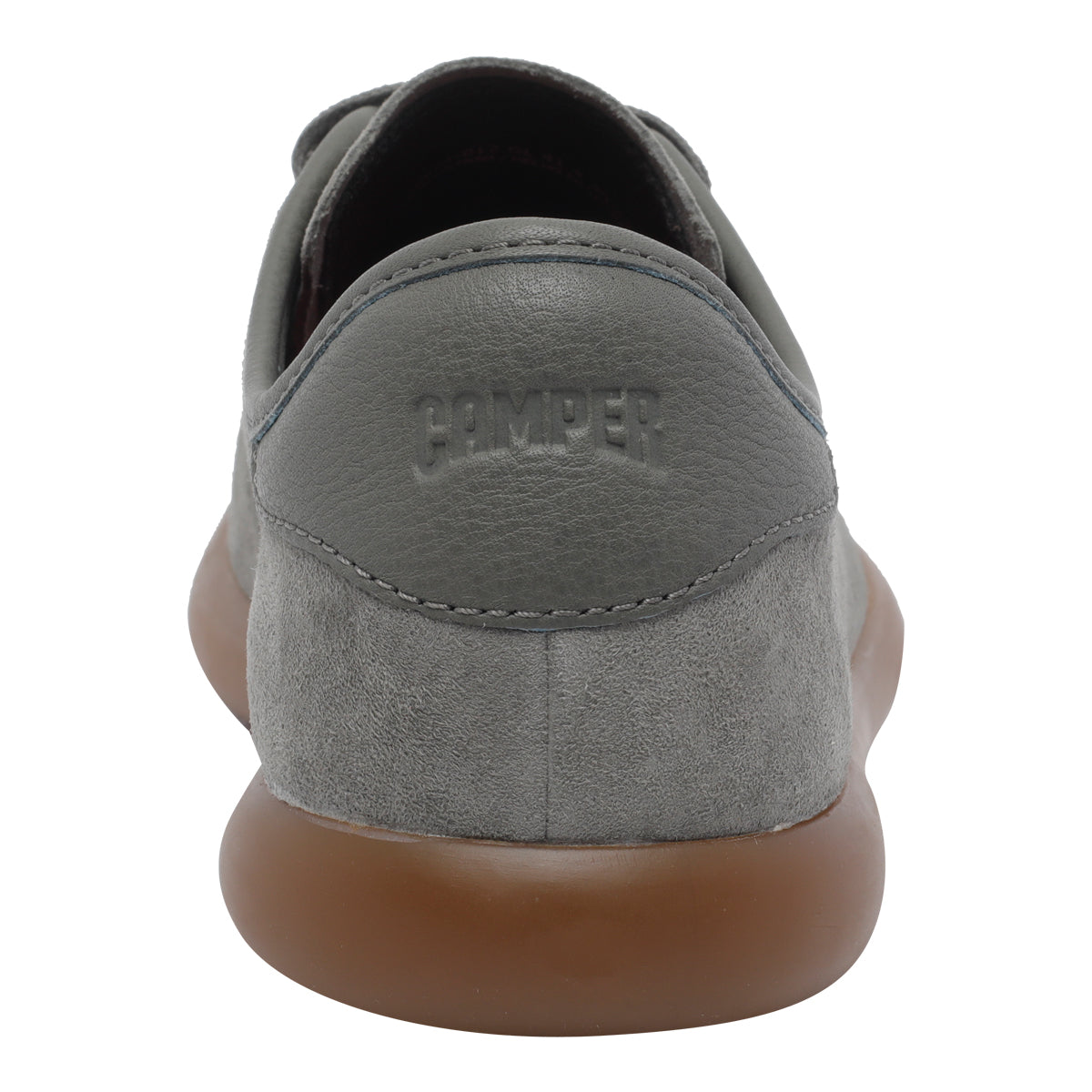 Camper Sneakers Grey Suede Leather/rubber Sole
