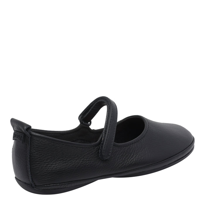 Camper Flat shoes Black Calf Leather/rubber Sole