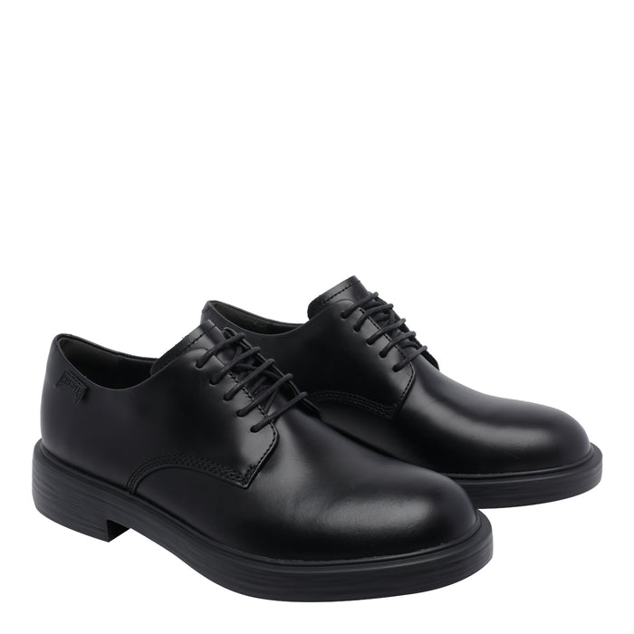 Camper Flat shoes Black Calf Leather/rubber Sole