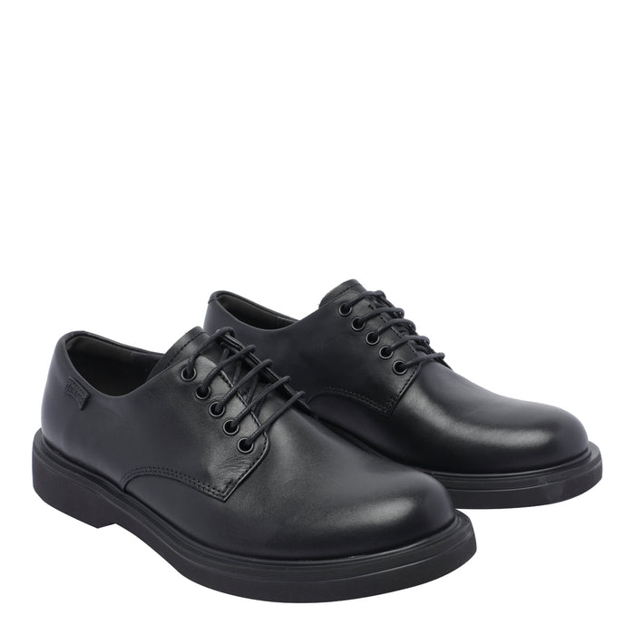 Camper Flat shoes Black Calf Leather/rubber Sole