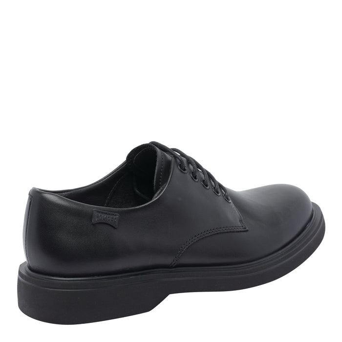 Camper Flat shoes Black Calf Leather/rubber Sole