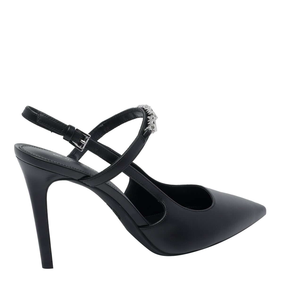 Michael Kors With Heel Black Calf Leather/rubber Sole
