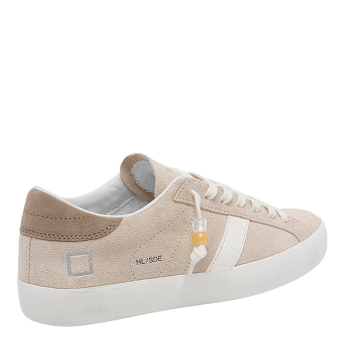 D.A.T.E. Sneakers Beige Suede Leather/rubber Sole