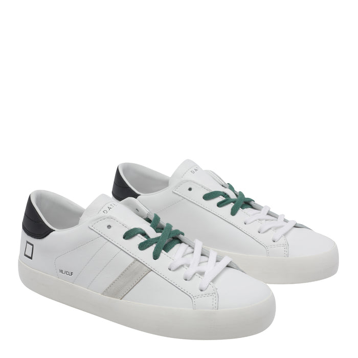 D.A.T.E. Sneakers White Calf Leather/rubber Sole